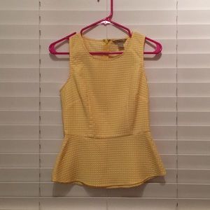Banana republic peplum tank